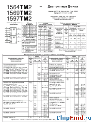 Datasheet 1564ТМ2 manufacturer НЗППсОКБ